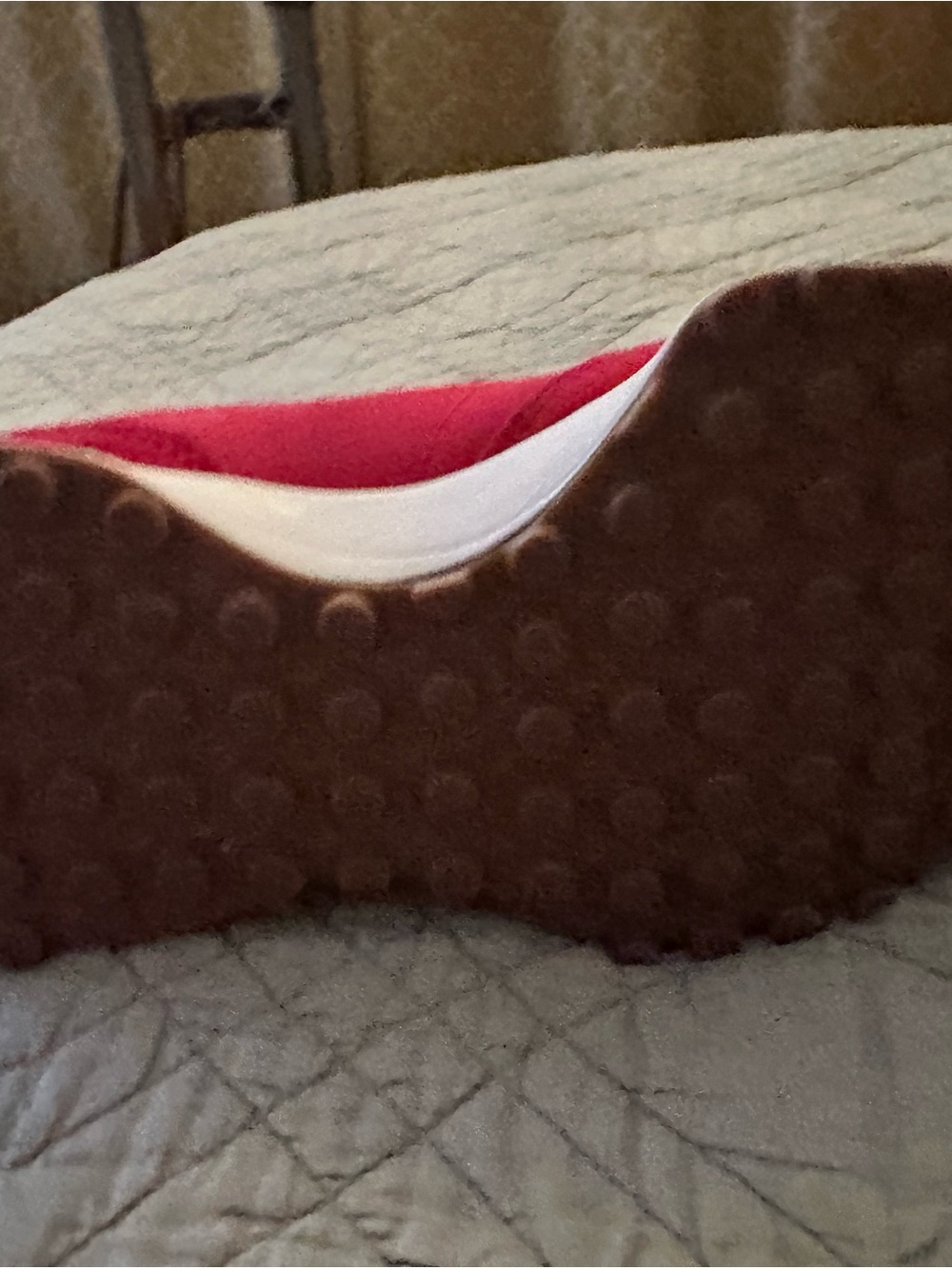 New Balance Red and White Women’s Sneakers - Picture 3 of 3